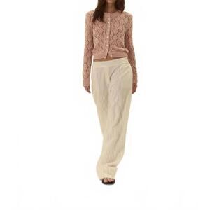 NEW DELUC cerdena cardigan in pink